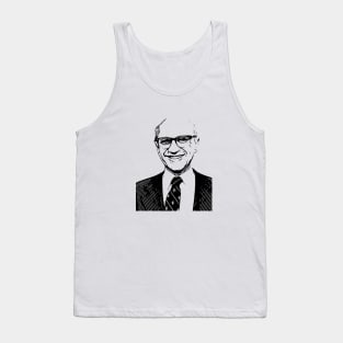 Milton Friedman Vector Tank Top